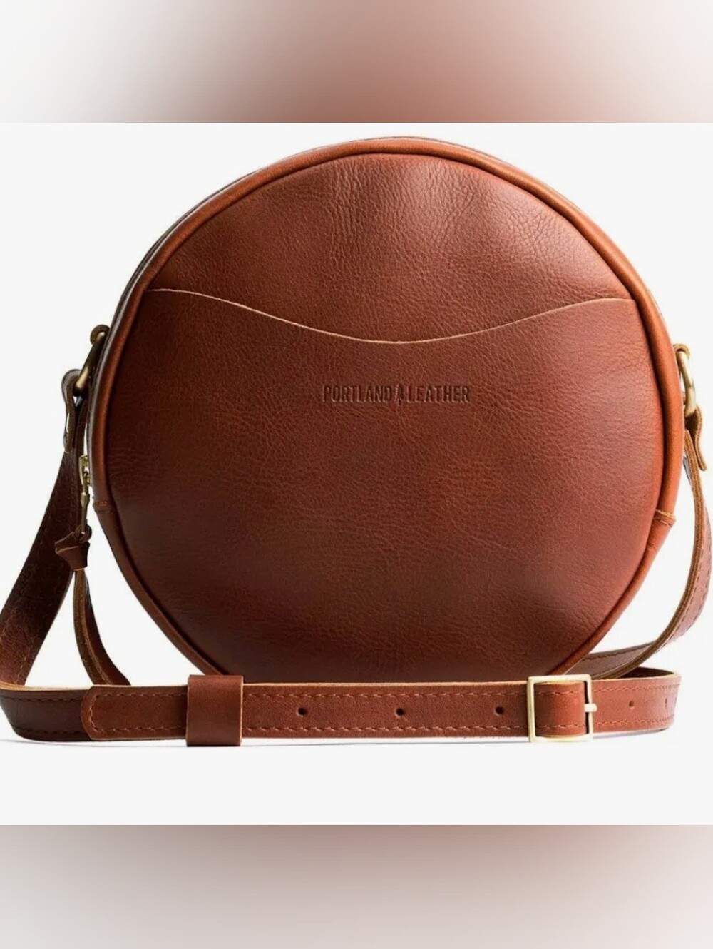 Portland leather crossbody and wallet